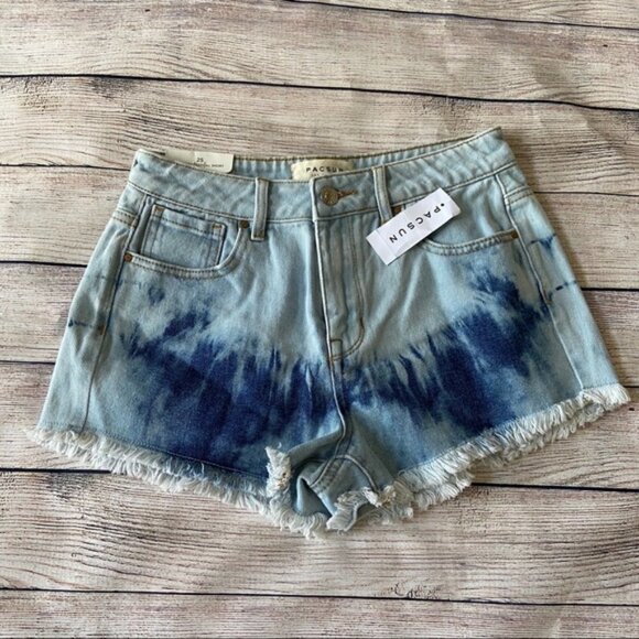 PacSun High Rise Festival Shorts Size 25 - Picture 2 of 7